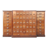 Meuble d'apothicaire de métier en sapin 53 tiroirs