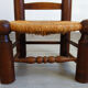 brutalist low chair