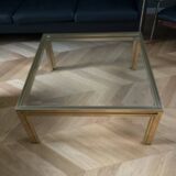 Square coffee table pierre vandel paris