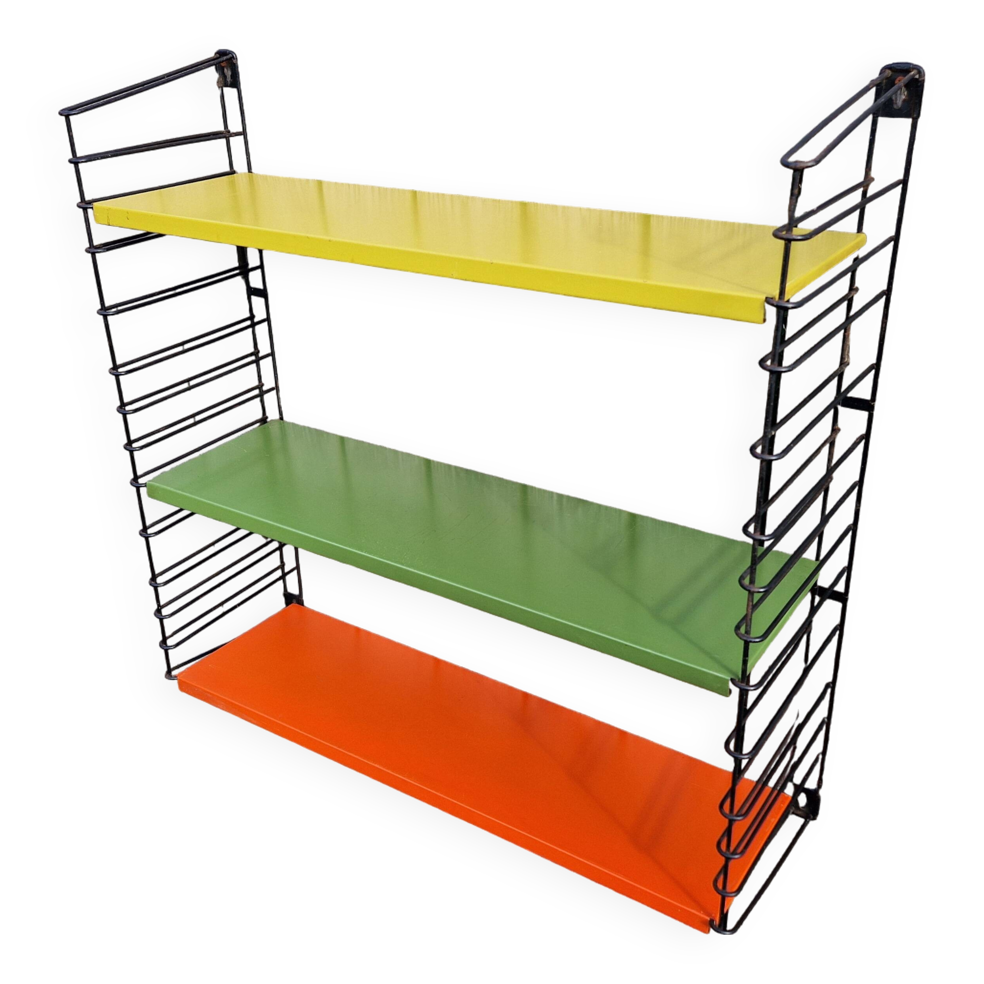 Tomado metal wall shelf, 1960s