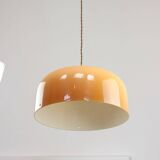 Suspension marron Space Age de Guzzini, années 1960