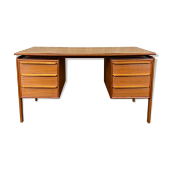 Teak writing desk by GV Gaasvig for GV Møbler 60/70