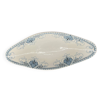 U & C Sarreguemines earthenware bowl, “Germaine” model