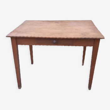 Ancienne table bois bureau