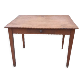 Old wooden table desk
