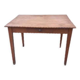 Old wooden table desk