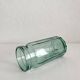 Vintage faceted glass jar vase