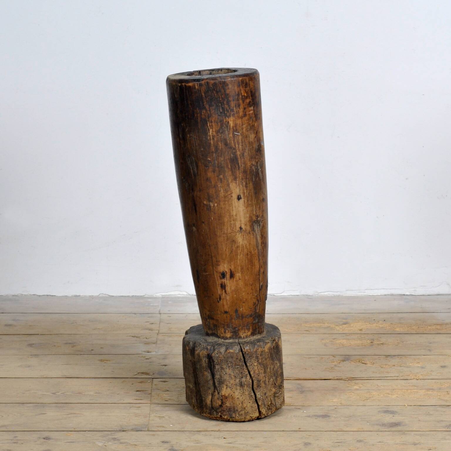 Primitive storage barrel/vase, circa 1900