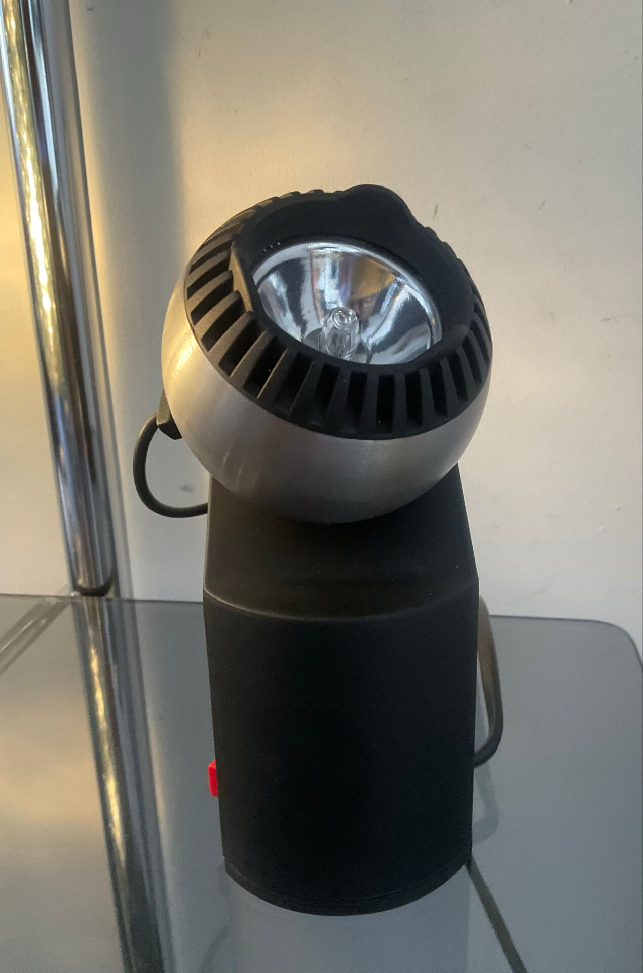 Mini spot lamp 41701 by Dieter Witte for Osram from the 1970s.