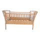 Lit bébé rotin