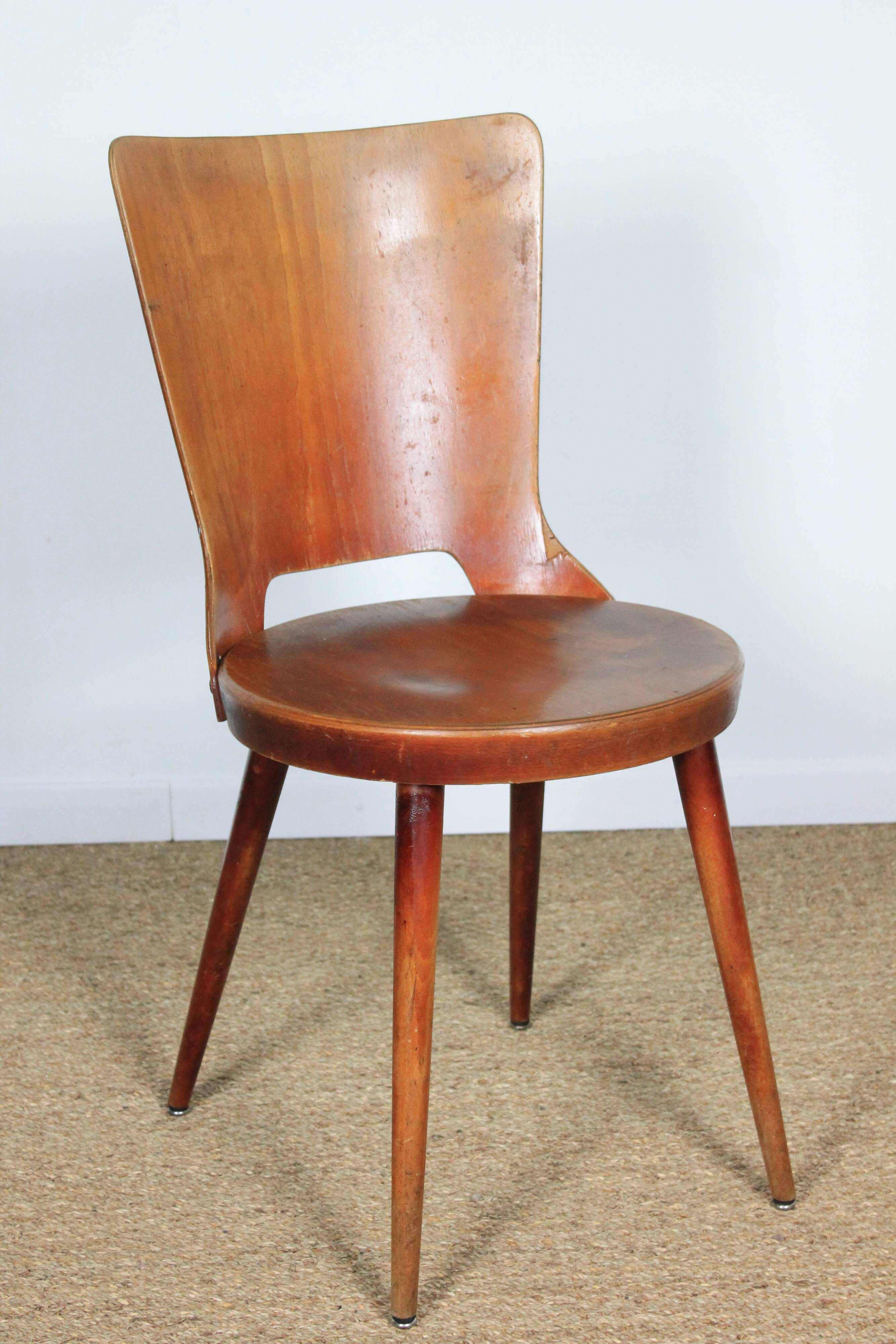 Pair of Baumann Dove chairs