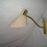Conical wall lamp from the 50s