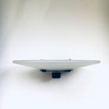 Postmodern Frosted Glass Sconce Wall Lamp from Metalarte, Spain, 1980s