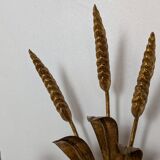 Pair of wheat ear wall lights
