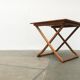 Danish folding table in teak from the mid-century by Juul Kristensen.