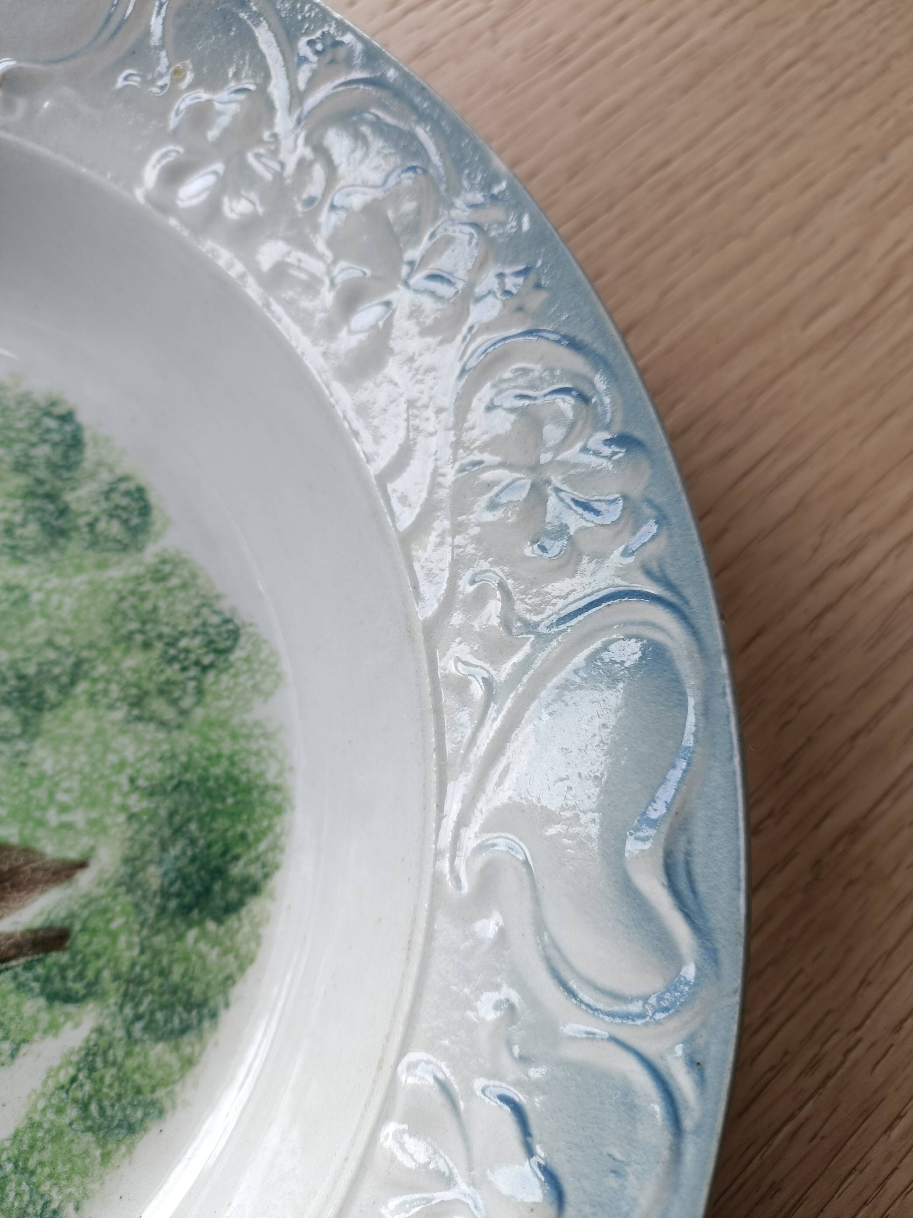 Large slip dish