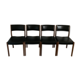Set de 4 chaises scandinave