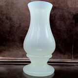 White opaline vase, 80s/90s