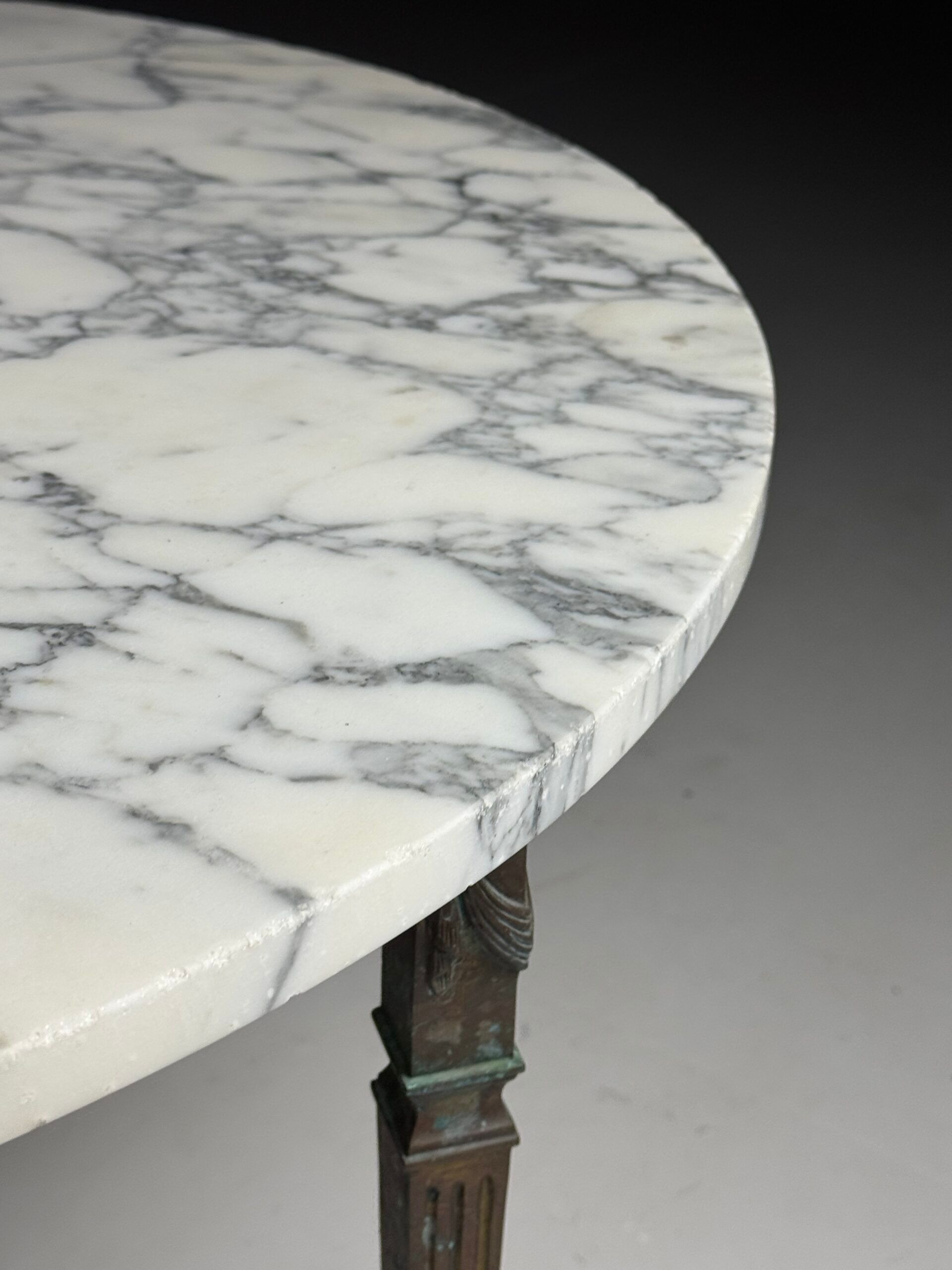 Vintage marble coffee table