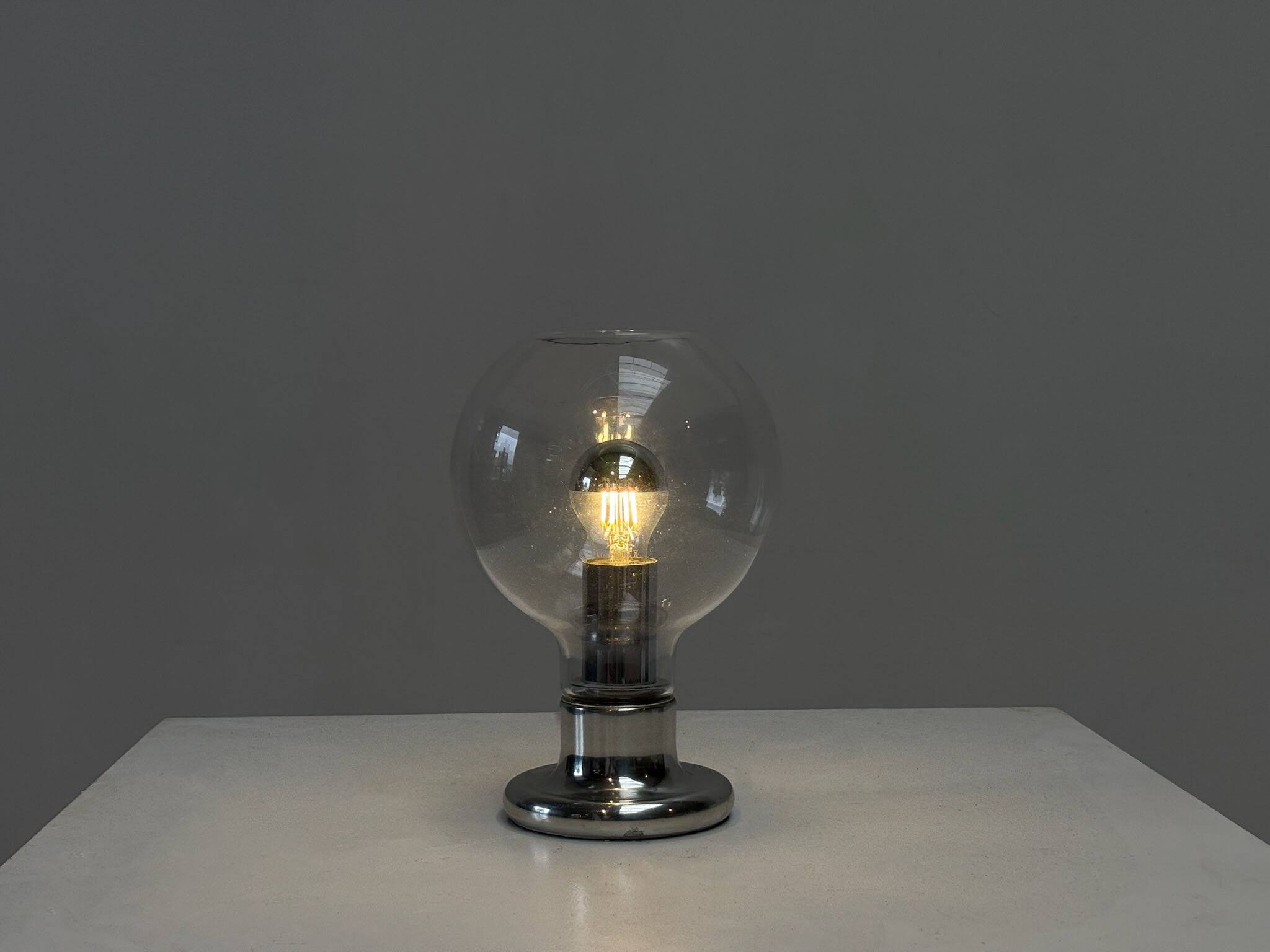 Lampe de table chromée Cosack Leuchten