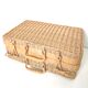 Rattan suitcase