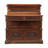 Buffet ancien en noyer de style néo-Renaissance, XIXe siècle
