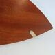 Paire d'appliques en bois et laiton par Declic 1980
