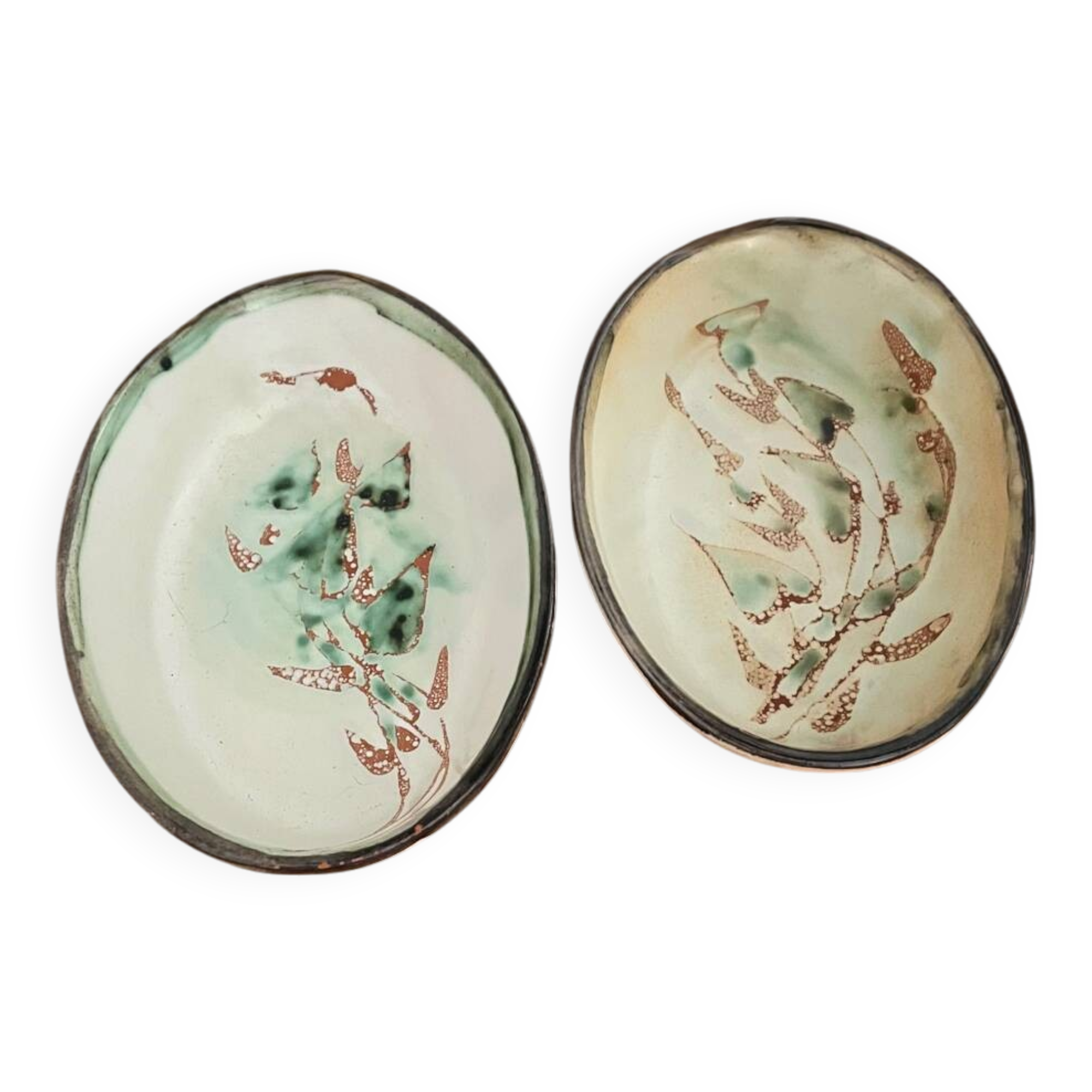 Handmade ceramic pocket duo