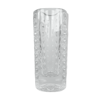 Vase de Rudolf Jurnikl pour Rudolfova Hut Dubi Glassworks, 1962