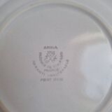 Gien blue dinner plates, St Amand