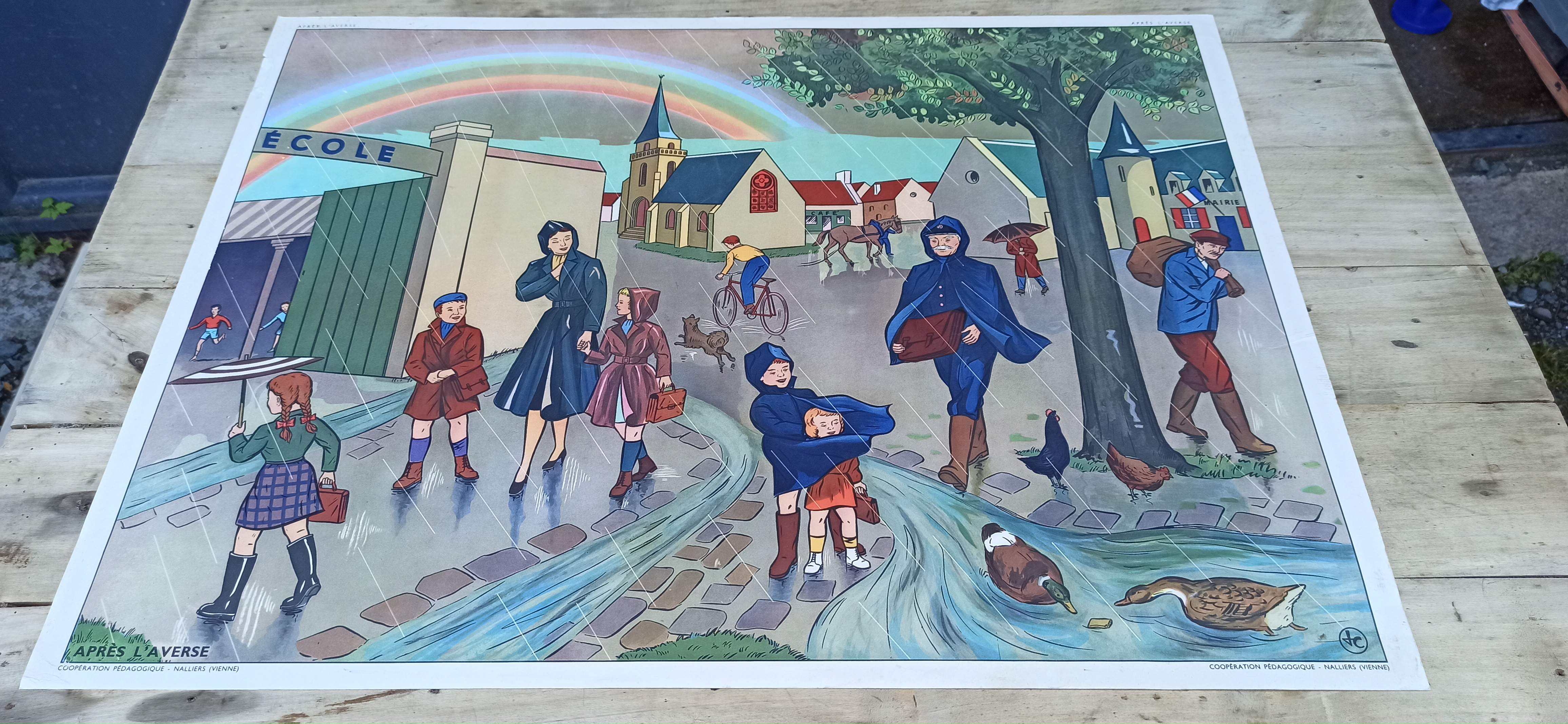 Set of 5 school posters