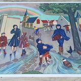 Set of 5 school posters