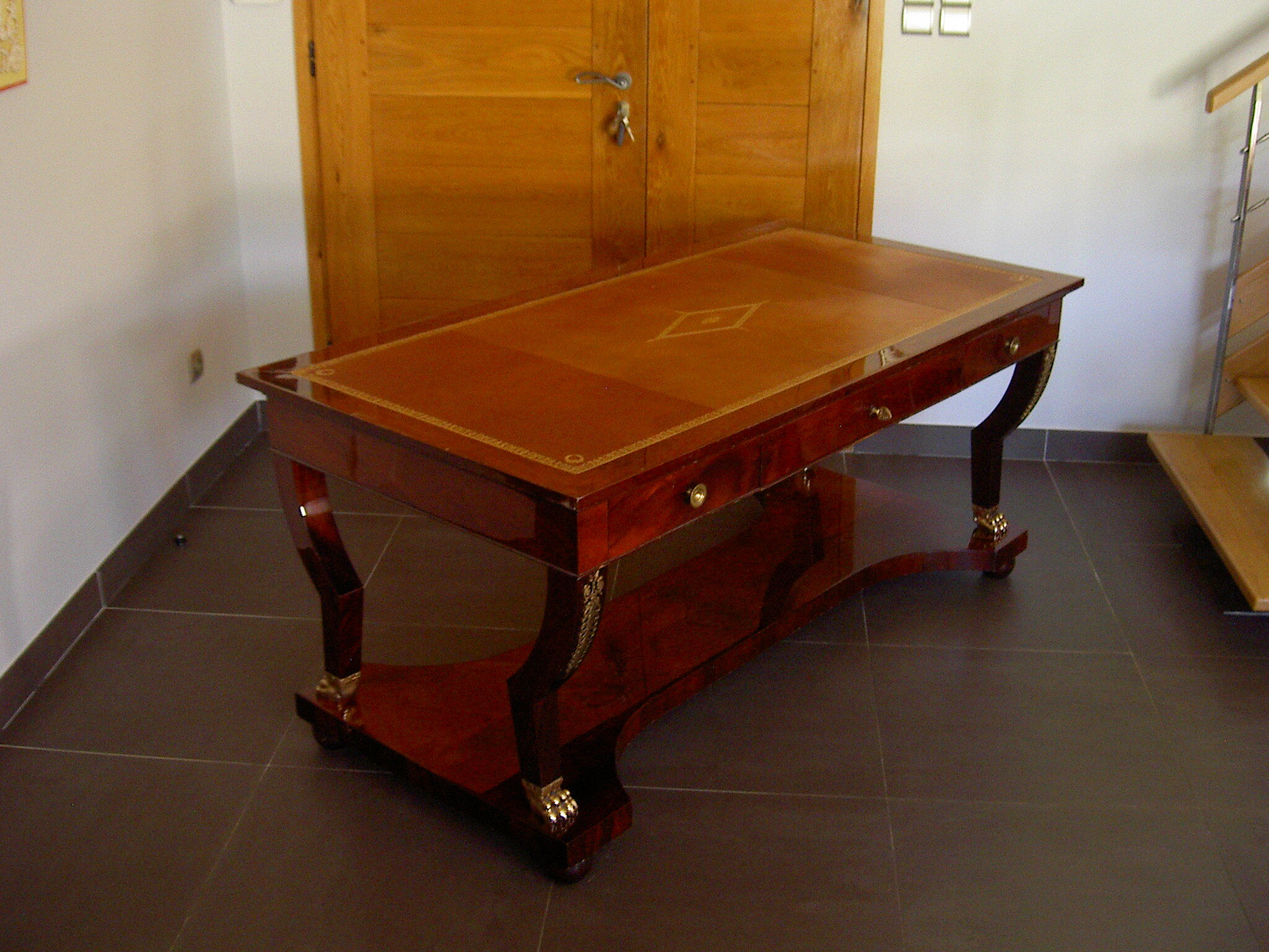 Napoleon style office "empire return from Egypt"