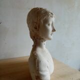 Plaster bust
