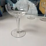Set of 5 champagne glasses