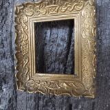Golden frame 6x7cm