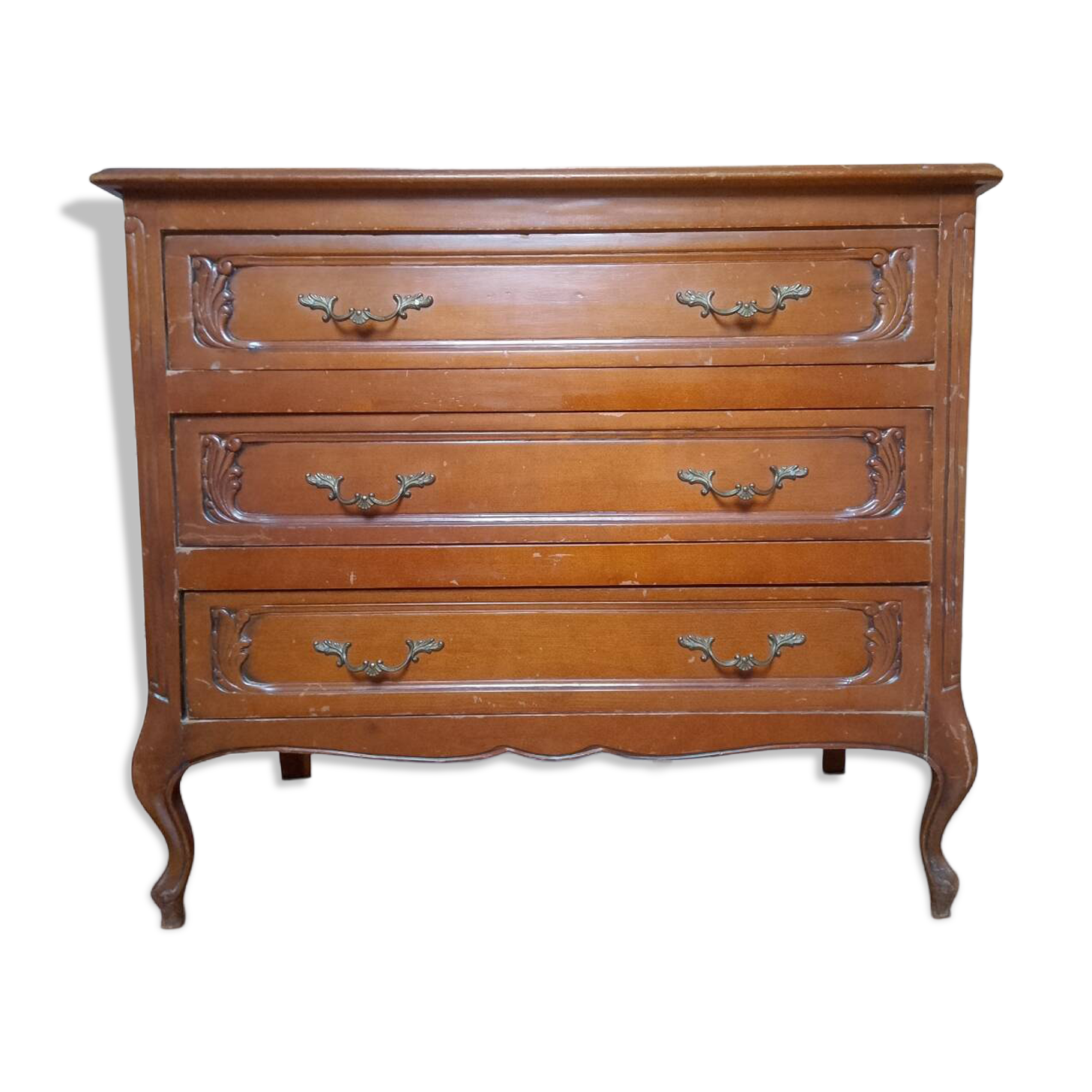 Walnut chest of drawers, Louis XVI style