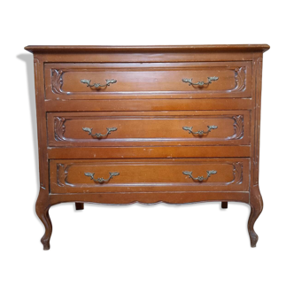 Walnut chest of drawers, Louis XVI style