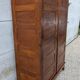 Linen cupboard wardrobe René Gabriel Reconstruction 40s 50s Parisian