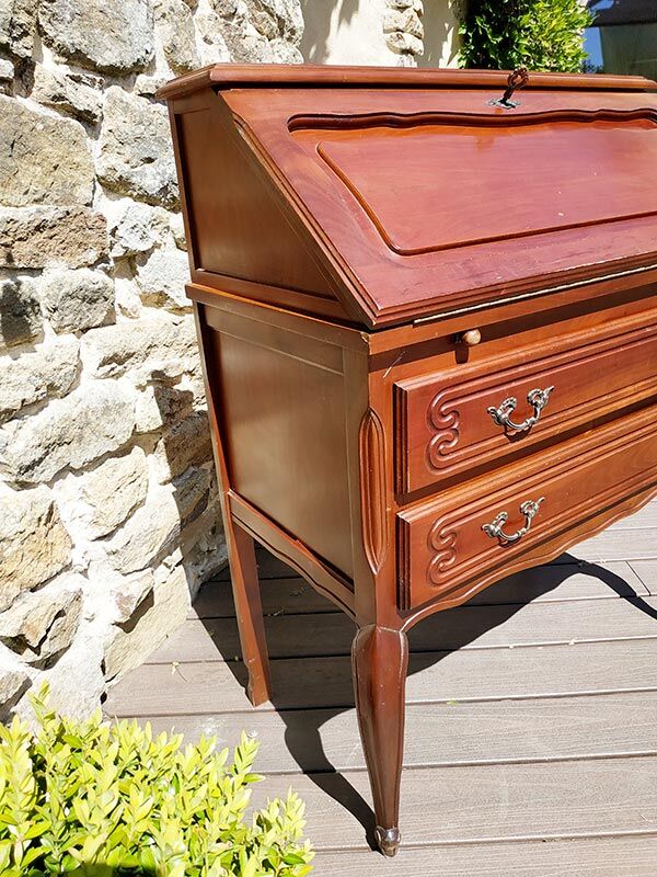 Meuble secrétaire en bois