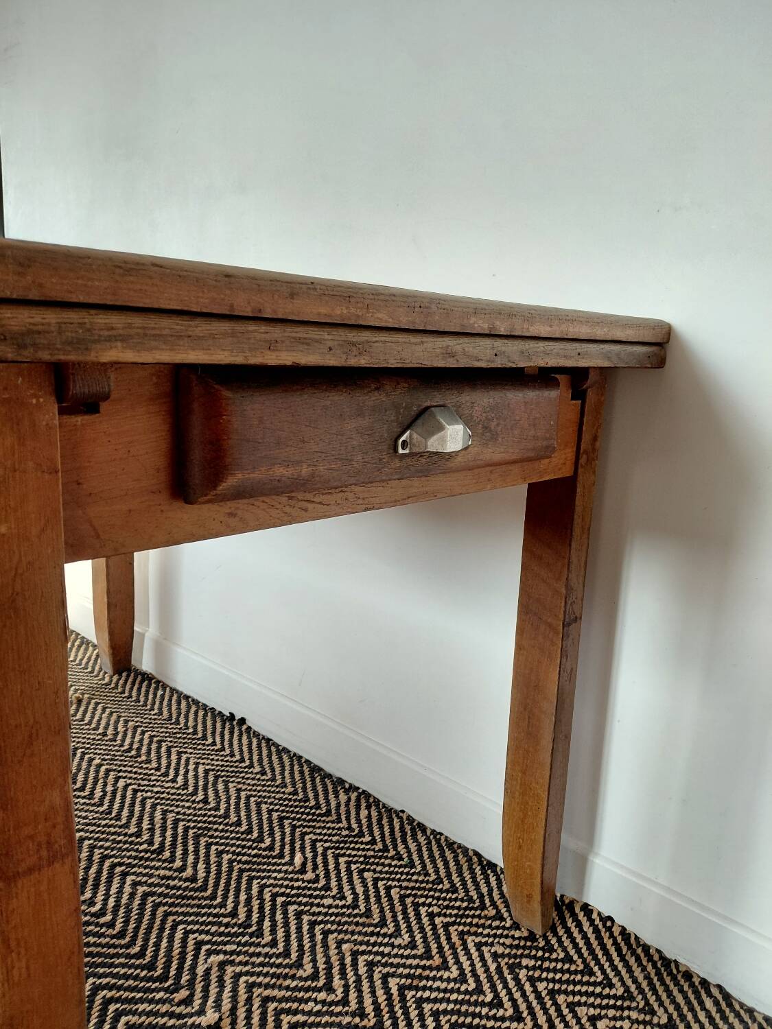 Old farmhouse table from the 1950s