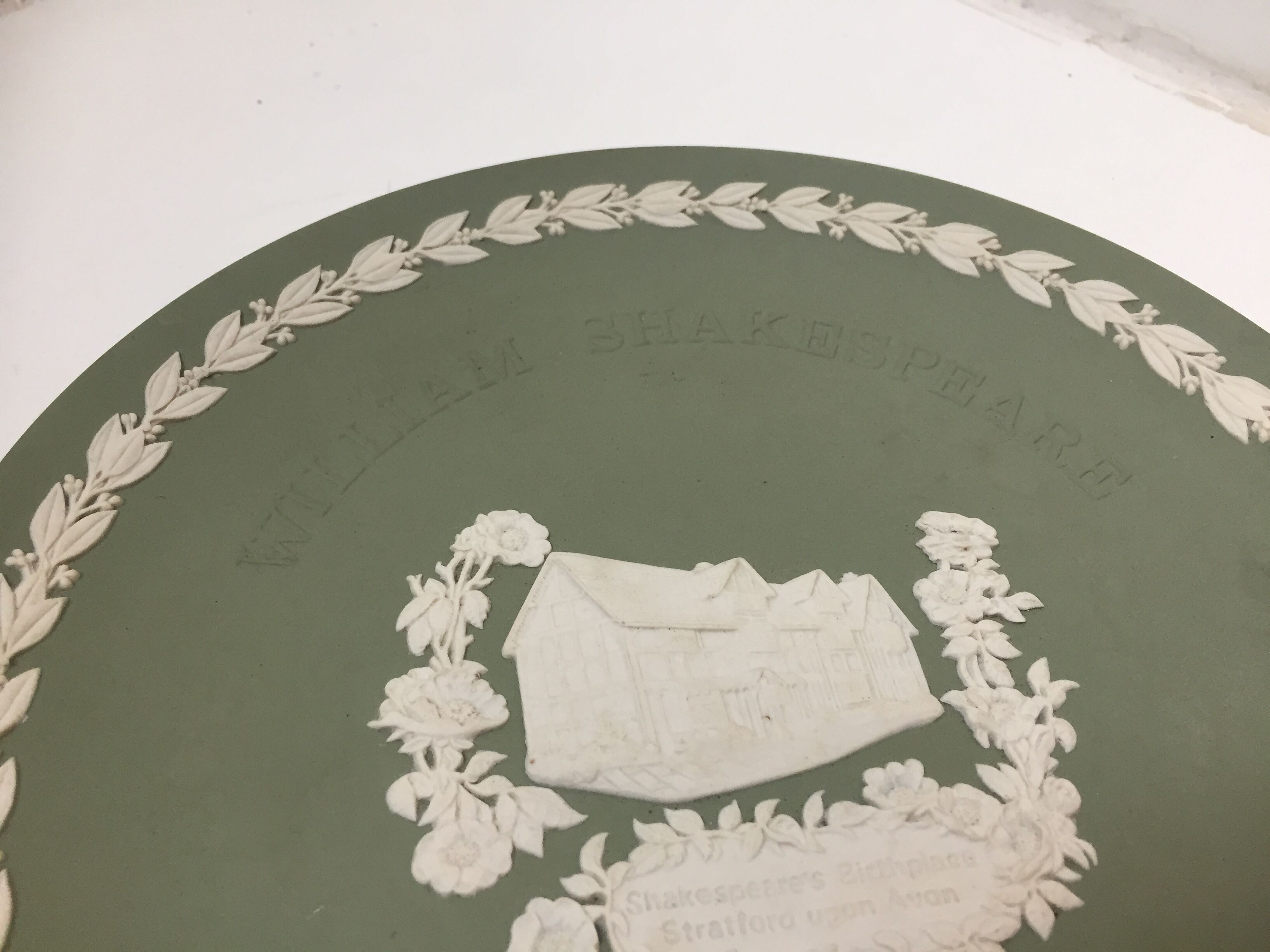 Wedgwood William Shakespeare porcelain plate