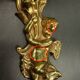 Pair of large Louis XV style wall lights - gilded bronze