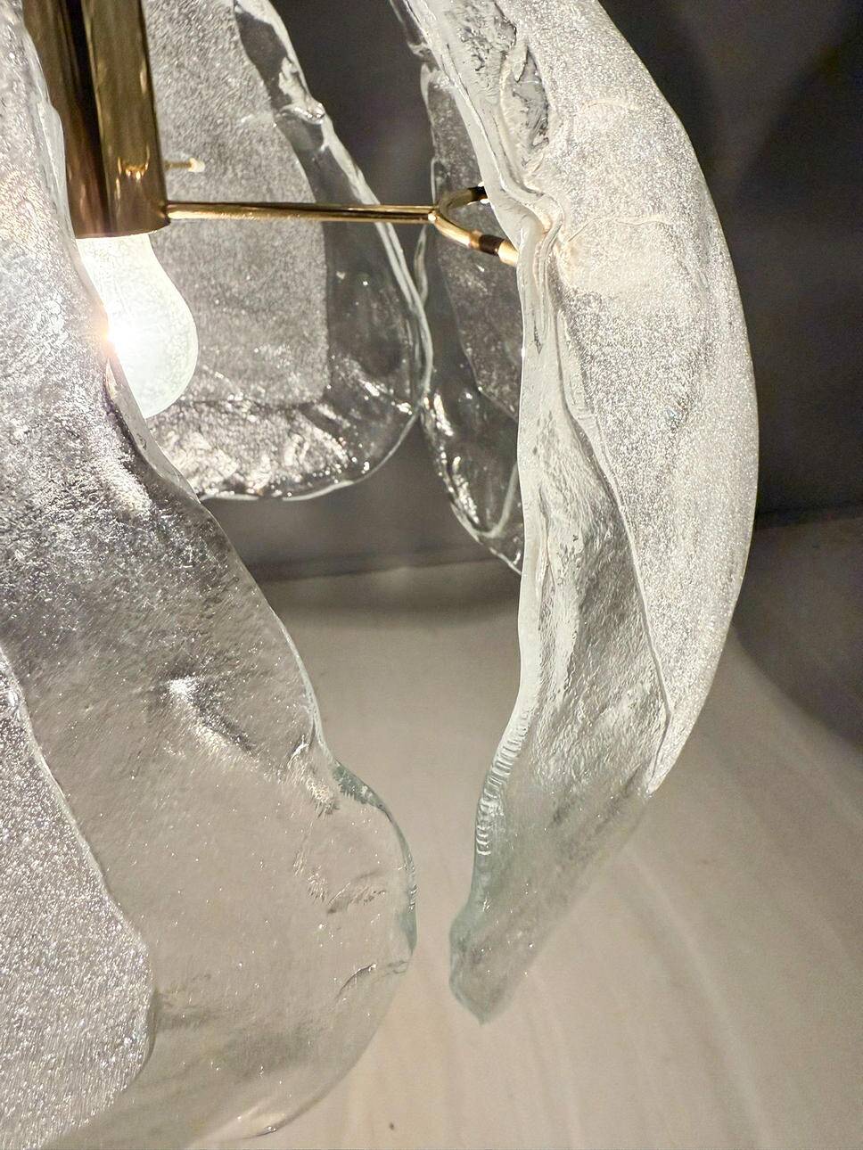 Kaiser Leuchten. Ceiling lamp/pendant lamp, Murano glass, Germany, 1960s.