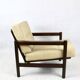 Vintage Boucle Armchair in Beige, 1970s