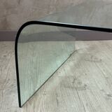 Reflex glass coffee table