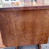 Pair of bedside tables, end of vintage sofa, old 1950