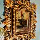 Baroque wall mirror Italy 19th century