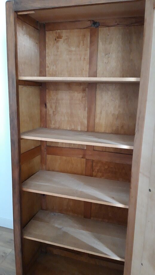 Parisian wardrobe with mirror