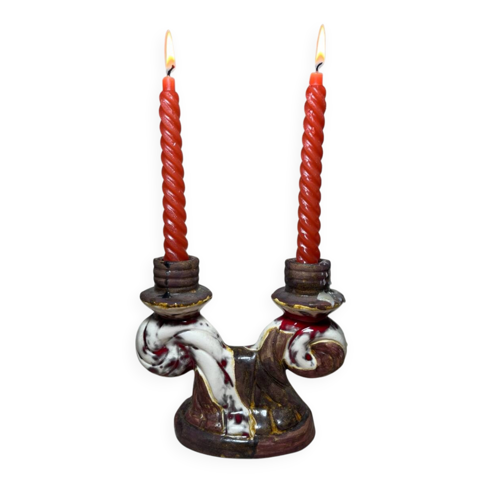 Ceramic candlestick